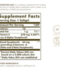Solgar Vitamin E 670 Mg (1000 Iu) - 100 Softgels Pack Of 2 - Naturally Sourced - Gluten Free Dairy Free 200 Total Servings