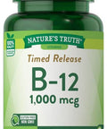 Nature's Truth Vitamin B-12 1000Mcg Time Release Tablets, 75 Count