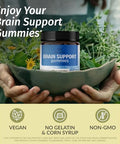Herbamama Lion'S Mane & Brain Support Kit - Bundle Of 1000Mg Lion'S Mane Gummies & Brain Support Complex Gummies - Vegan Non-Gmo Gelatin- - 2 Pack