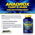 Mhp Anadrox Pump & Burn Nitric Oxide Fat Burning Inferno 112 Capsules