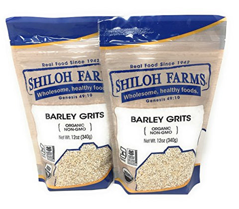 Shiloh Farms Organic Barley Grits -- 12 oz - 2 pc