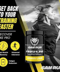 6Am Run Finishline Amino Energy Powder Post Workout Recovery Drink With Bcaa & Electrolytes Fast Absorption For Muscle Recovery Ketofriendly Lemon Lime Flavor 50 Scoops