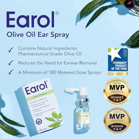 Earol Olive Oil Spray 10ml (2) by Earol