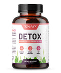 Snap Supplements Detox Cleanse Capsules - Advanced Blend for Full Body Detox & Cleanse, Flush Out Toxins, Improve Digestion & Gut Health, Cleanse and Detox, Licorice & Ginger Root (60 Capsules)