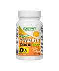 Deva Vegan Vitamins D3 1000 Iu, White, 90 Count