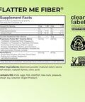 Flatter Me Fiber Glp1 Booster Prebiotic Fiber & Enzyme Supplement For Weight Support Reduce Bloating Double Glp1 Levels Digestive & Gut Health For Women & Men (10Glp1/20Fiber Servings)