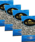 Al Amira Nuts - Roasted & Sea Salted Sunflower Seeds (4 PACK), 250g x 4