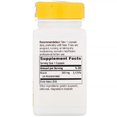 Nature'S Way, Niacinamide, 500 Mg, 100 Capsules