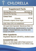 Secrets of the Tribe Chlorella Tincture Alcohol-Free Extract, High-Potency Herbal Drops, Tincture Made from Chlorella (Chlorella vulgaris) Dried Algae 2 oz