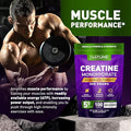 Built By Nature Creatine Monohydrate Powder 100 Servings 500 Grams