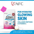 Afc Japan Collagen Beauty Mcp-Ex With Marine Collagen Peptide 1.5X Better Absorption Than Other Collagen For Anti-Aging Skin Hair Nails Bone And Joints For Women & Men 90 Days Supply