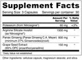 Performa Plus Natural eNoS Booster with Nitrosigine Enhanced Absorption Arginine Ginseng GSE 90 Capsules