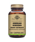 Solgar Standardized Full Potency Eleuthero Root Extract Vegetable Capsules 60 Count