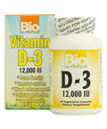 Bio Nutrition Inc, D-3 12,000Iu, 50 Vcap