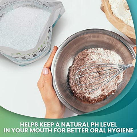 Durelife Organic 100% Pure Monk Fruit sweetener, No Erythritol, Monkfruit Extract Powder 10 OZ and DureLife XYLITOL Sugar Substitute 1 LB (16 OZ) Made From 100% Pure Birch Xylitol NON GMO