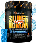Alpha Lion Superhuman Burn " 2 In 1 Metabolism Booster Pre Workout And Thermogenic Fat Burner For Men " Appetite Suppressant And Weight Loss Supplement (21 Servings Sweet Black Cherry Flavor)