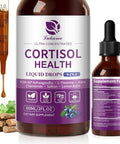Lukaree Cortisol Supplements For Women 9 In 1 Cortisol Reducer W/ Ksm66 Ashwagandha Kava Lemon Balm Chamomile Saffron Ltheanine & Vitamins Hormone Harmony Liquid Drops 2 Fl.Oz Blueberry Flavor