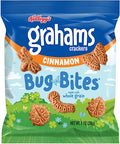 Cinnamon Graham Crackers Bug Bites, Made with Whole Grain, Delicious Snacks for the Whole Family, Stock up and Enjoy them (Pack of 20)