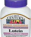 21St Century Lutein 20 Mg 60 Softgels