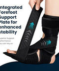 Welnove Afo Foot Drop Brace Adjustable Lightweight Ankle Support Keeps Foot At 90 Dorsiflexion Relieves Drop Foot Achilles Tendonitis Ankle Sprain