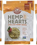 Manitoba Harvest Organic Hemp Seeds, 10g Plant Based Protein & 12g Omega 3 & 6 per Serving, Smoothies, Yogurt & Salad, Gluten Free & Non-GMO, Vegan Friendly, Kosher, Keto, Paleo, 16 Ounce (Pack of 6)