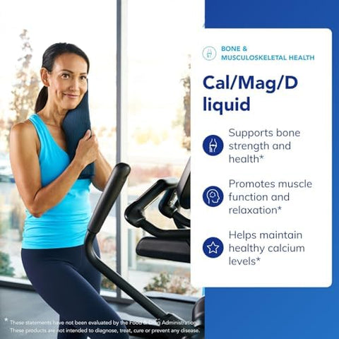Pure Encapsulations Cal/Mag/D Liquid Calcium Magnesium and Vitamin D in a Convenient Liquid Form 16.2 fl. oz.