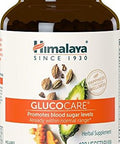Himalaya Glucocare Herbal Supplement Metabolism Support Pancreatic Support Triphala Bitter Melon Turmeric Gluten Vegan 180 Capsules 90 Day Supply