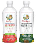 Maryruth's Liquid Morning Multivitamin (Fruit Punch) & Liquid Nighttime Multimineral (Pineapple)