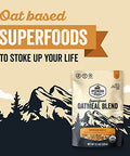Stoked Oats - Mountain Maple High Protein, Low Sugar Breakfast - Gluten Free, High Fiber, Non GMO Oatmeal - Perfect for overnight oats (11.3oz)
