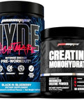 Prosupps Hyde Nightmare Intense Energy Pre-Workout Black N' Berry And Creatine 300 Bundle