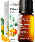 Gya Labs Immune Essential Oil Blend For Diffuser & Wellness - Thieves Essential Oil For Cleansing & Invigorating (0.34 Fl Oz)