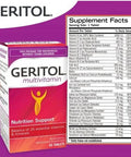 Geritol Multivitamin Supplement Contains Bvitamins Antioxidants Vitamins C E & D And Iron 26 Essential Vitamins And Minerals Gluten Nongmo No Artificial Sweeteners 40 Tablets