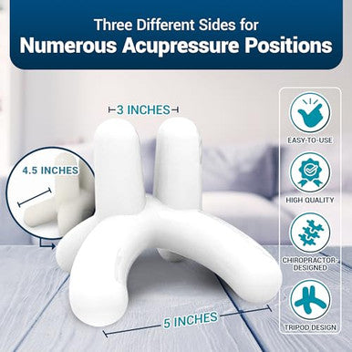 Dr. Berg Nutritionals Dr. Berg Body Neck & Back Self-Massage Tool - Comes With An Instructions Manual & Access To How-To Online Videos