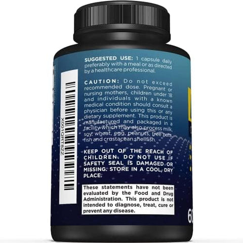 Sunergetic Premium Dim Supplement " 150Mg Diindolylmethane Broccoli Calcium Dglucarate & Bioperine For Men & Women " Dim Complex For Menopause Support & Balance 60 Capsules