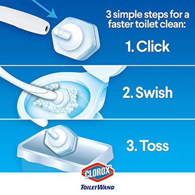 Clorox Wand Heads 10 Count Package May Vary
