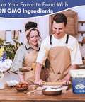 Durelife Golden Monk Fruit Sweetener 5 lb and Durelife Allulose sweetener, 1 lb 100% Pure No Erythritol powdered Sugar Substitute