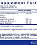 Pure Encapsulations BCAA 600 mg 90 vegcaps