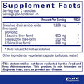 Pure Encapsulations BCAA 600 mg 90 vegcaps