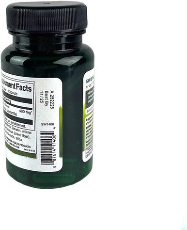 Swanson Full-Spectrum Hibiscus Flower - Herbal Supplement - Natural Formula w/Bioactive Compounds - (60 Capsules 400mg Each)