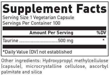 Douglas Laboratories Taurine | Supports Brain Skeletal Muscle Heart And Retina | 100 Capsules
