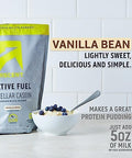 Ascent Casein Protein Powder Vanilla Bean 2 Lb & Plant Protein Powder Chocolate 18 Servings