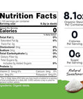 Nutricost Pantry Organic Stevia Natural Sweetener 8 oz GMOFree GlutenFree
