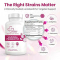 Dr Vitamin Solutions Vaginal Probiotic For Women 7 Billion Cfu Lactobacillus Blend + Prebiotic Inulin Cranberry & Pineapple Vaginal Ph & Microbiome Support Daily Women S Probiotics 30 Veg Capsules