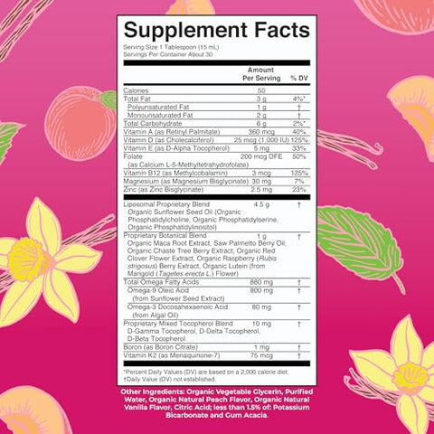 Maryruth'S Maryruth S Multivitamin Liposomal For Women 40 Womens Multivitamin Liposomal Immune Support Supplement Menopause Supplement Methylated Multivitamin Vegan Sugar Free Non-Gmo 15.22 Fl Oz