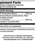 Douglas Labs, Tri-Metabolic Control, 120 vegcaps