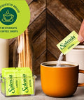SPLENDA Stevia Zero Calorie Sweetener Plant Based Sugar Substitute Granulated Powder Single Serve Packets 1000 Count (Pack of 1)
