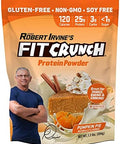 Fit Crunch Triblend Whey Protein Keto Friendly Low Calories High Protein Gluten Soy (18 Servings Chocolate Deluxe)