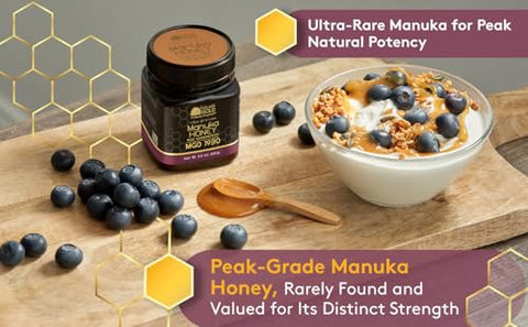NatureÃ¢â‚¬â„¢s Gold Raw Manuka Honey, Certified High MGO | Authentic MGO, 100% Pure Genuine Traceable Hive to Home