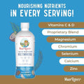 MaryruthS WomenS Multivitamin + Hair Growth Liposomal (Peach) and Liquid Nighttime Multimineral (Coconut 15Oz) Clean Label Project Verifieda' Vegan Beauty Bedtime Routine and Overall Health