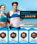 Natisland Electrolyte Gummies For Hydration Hydration Gummies For Kids & Seniors Adults With Potassium Magnesium Calcium Sodium Chloride For Runners And Endurance Sports Orange Flavor Vegan 60 Chews